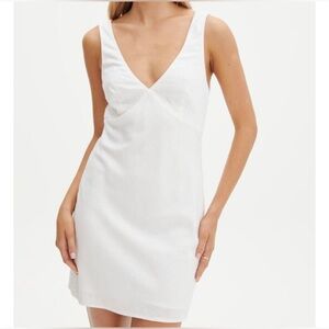 Glassons White Mini Dress